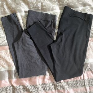 Bundle of 2 Pairs of Old Navy Go Dry Active Leggings